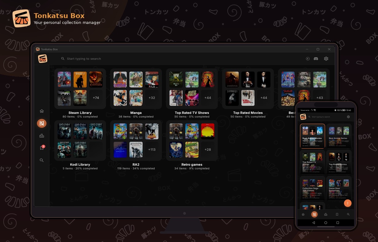 Collections list